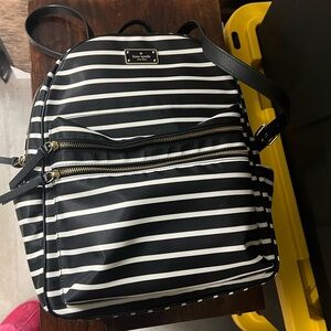 Kate Spade Striped Backpack